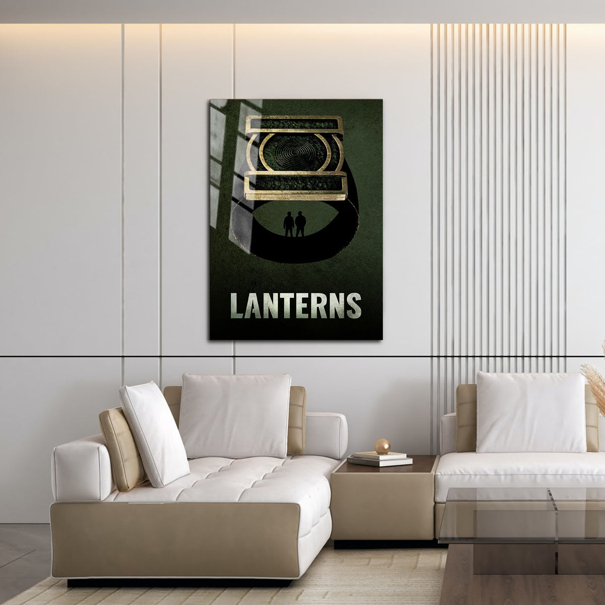 Flex Designs Metal Poster Lanterns Theatrical 16 x 24" Home Goods - TV Show 2026 TV Show Metal Poster