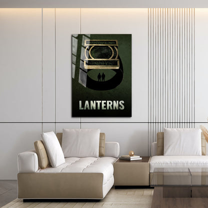 Flex Designs Metal Poster Lanterns Theatrical 16 x 24" Home Goods - TV Show 2026 TV Show Metal Poster
