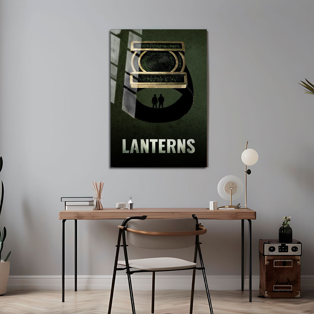 Flex Designs Metal Poster Lanterns Theatrical 5 x 7" Home Goods - TV Show 2026 TV Show Metal Poster
