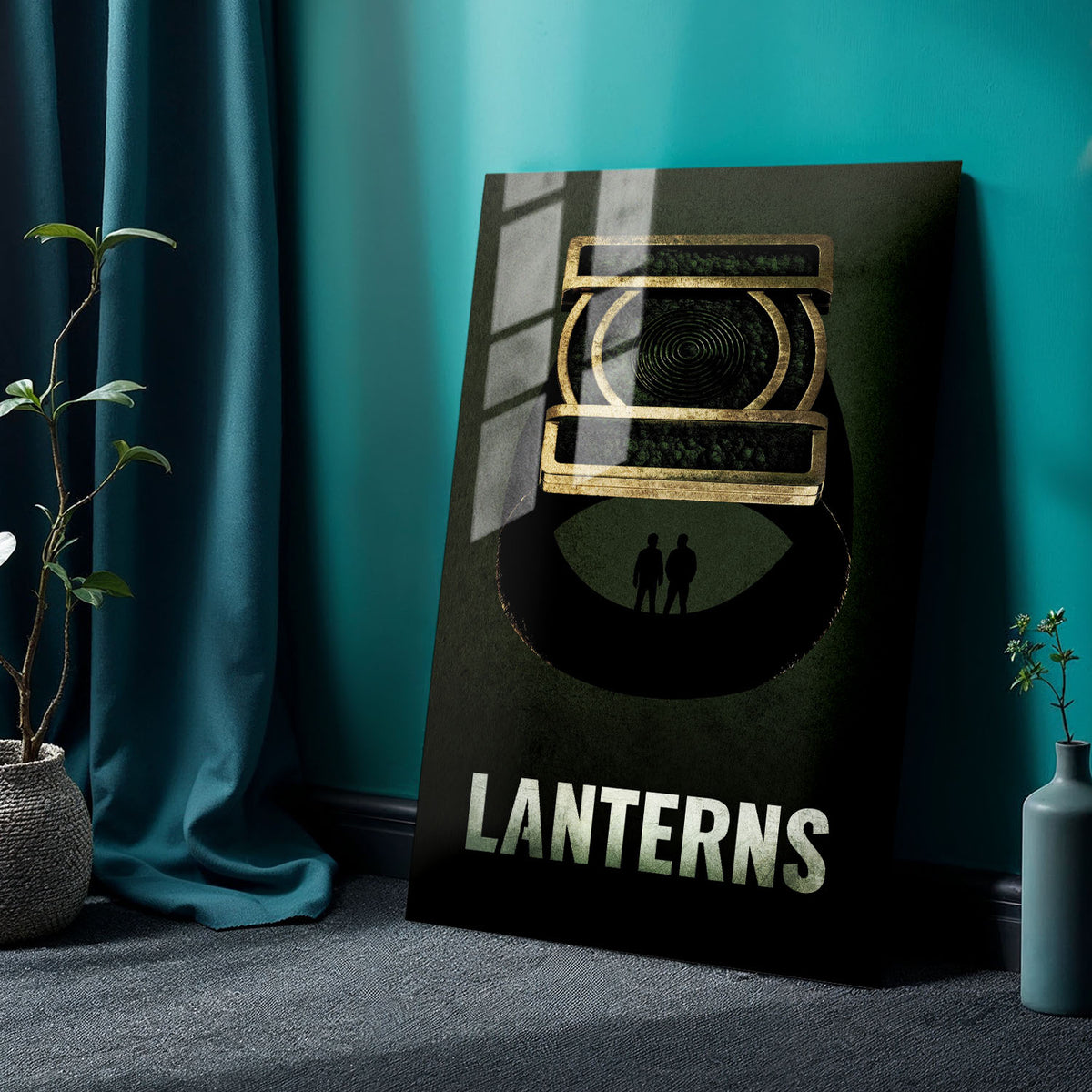 Flex Designs Metal Poster Lanterns Theatrical 24 x 36" Home Goods - TV Show 2026 TV Show Metal Poster