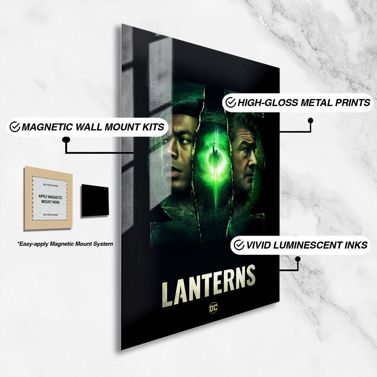 Flex Designs Metal Poster Lanterns 16 x 24" Home Goods - TV Show 2026 TV Show Metal Poster