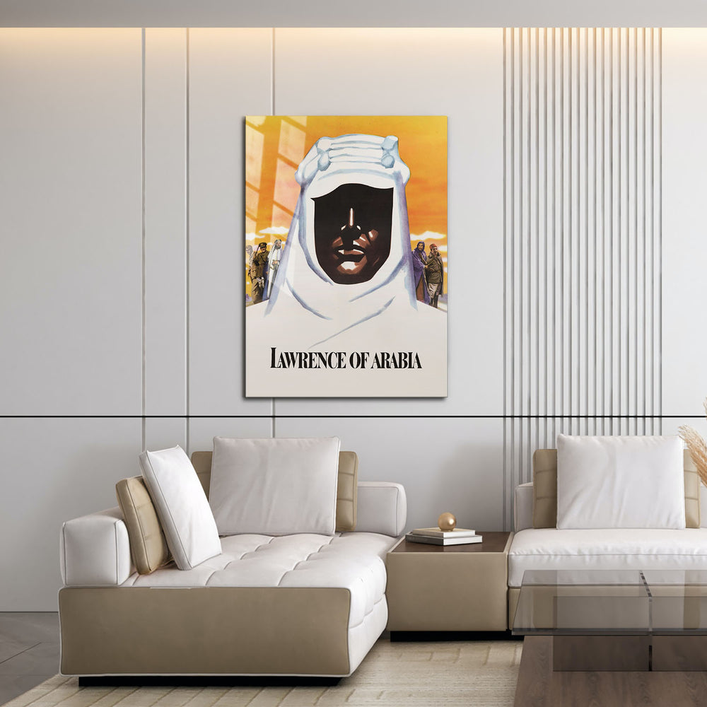 Flex Designs Metal Poster Lawrence of Arabia Cinematic 16 x 24" Home Goods - Movie 1962 Movie Metal Poster