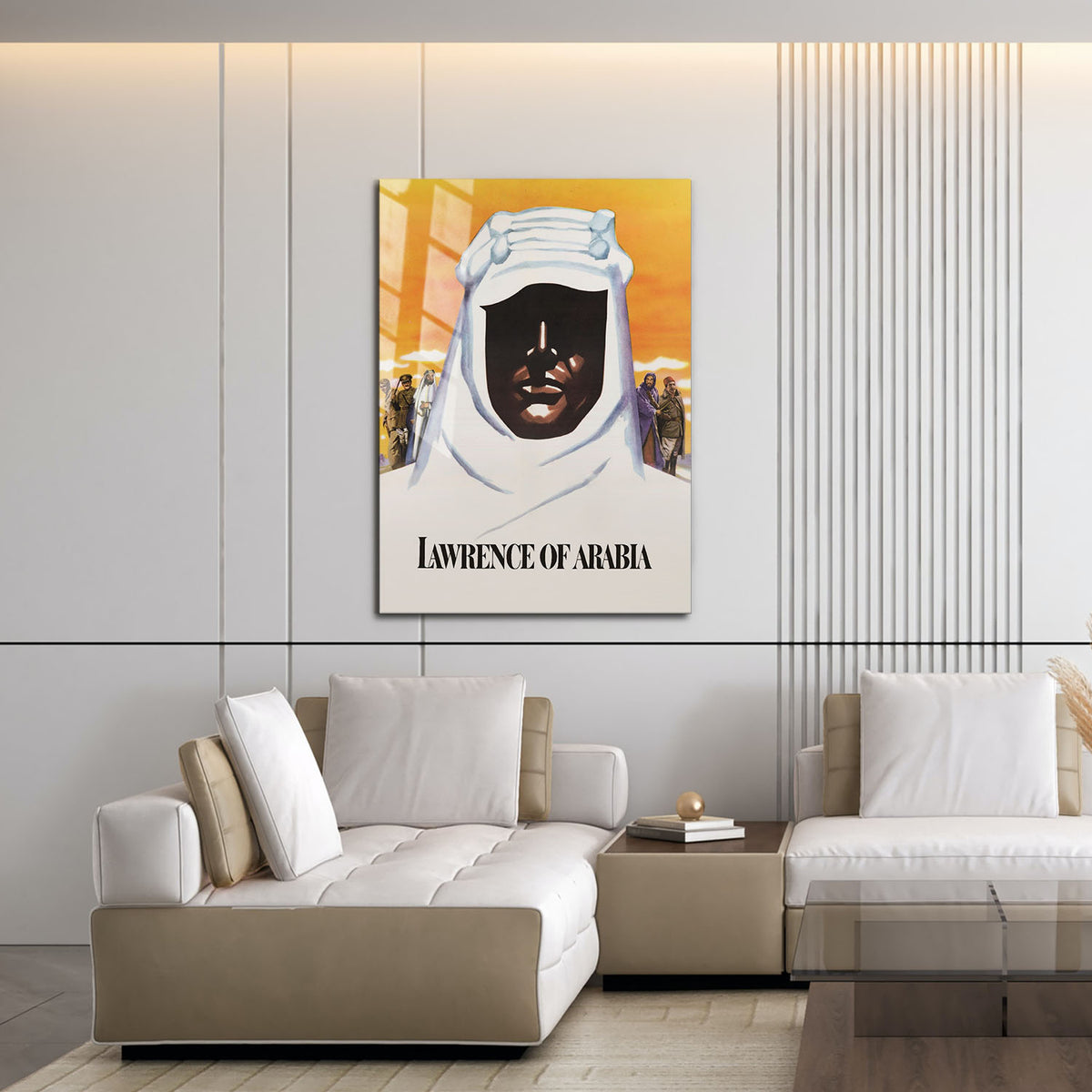Flex Designs Metal Poster Lawrence of Arabia Cinematic 16 x 24" Home Goods - Movie 1962 Movie Metal Poster