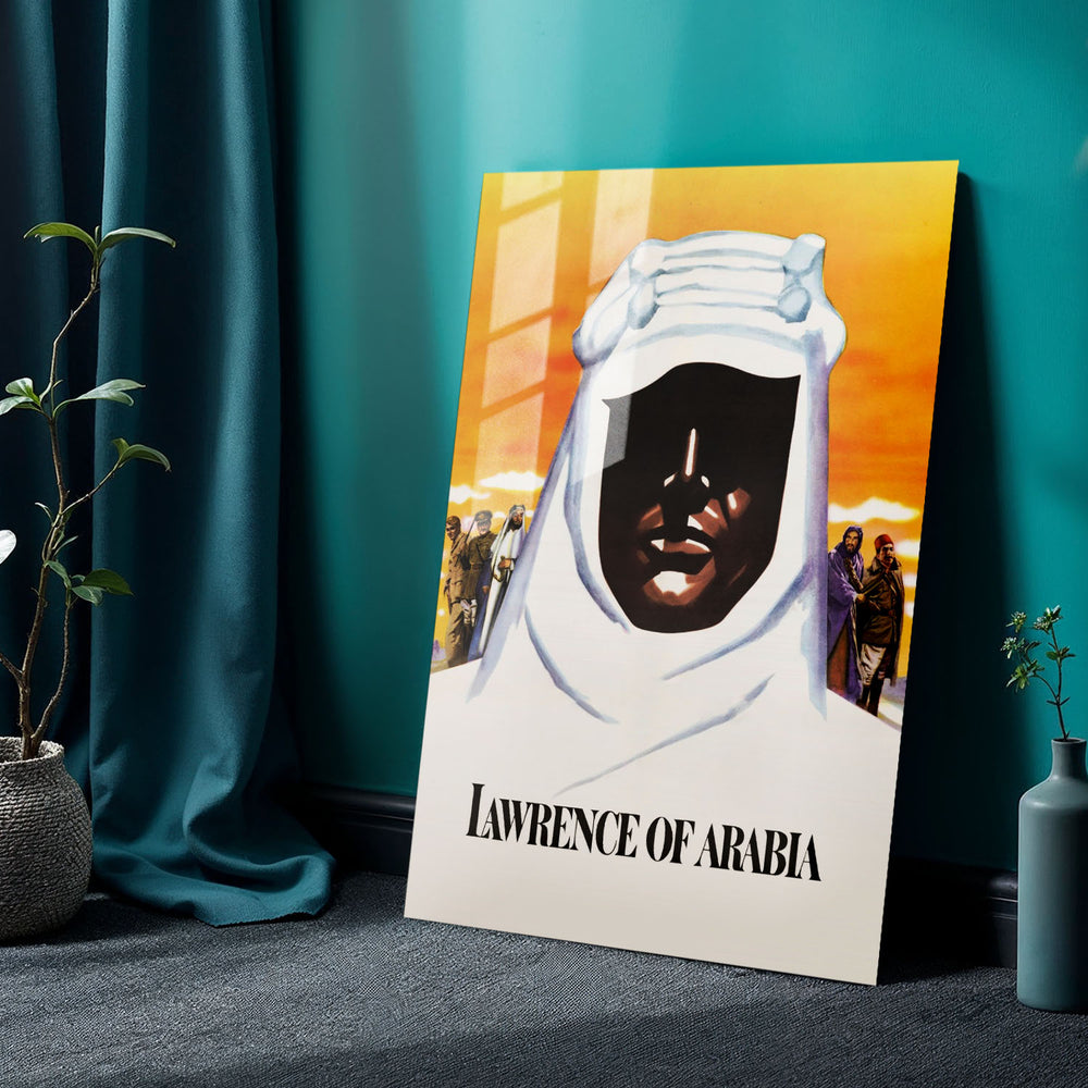 Flex Designs Metal Poster Lawrence of Arabia Cinematic 24 x 36" Home Goods - Movie 1962 Movie Metal Poster