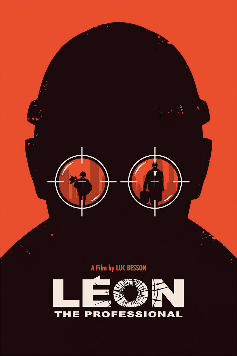 Flex Designs Metal Poster Leon The Professional 11 x 17" Home Goods - Movie 1994 Movie Metal Poster