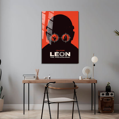 Flex Designs Metal Poster Leon The Professional 5 x 7" Home Goods - Movie 1994 Movie Metal Poster