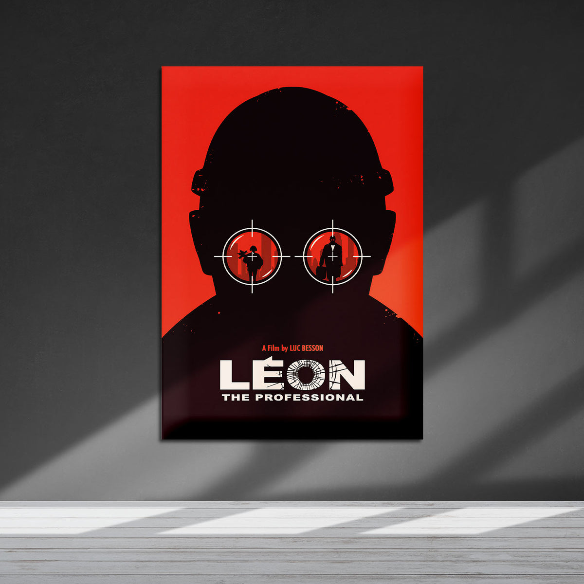 Flex Designs Metal Poster Leon The Professional 5 x 7" Home Goods - Movie 1994 Movie Metal Poster