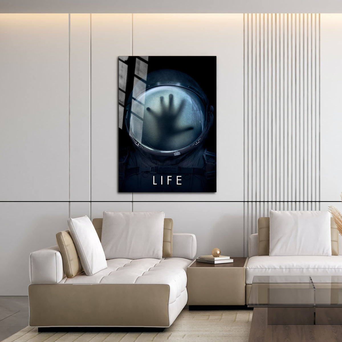 Flex Designs Metal Poster Life Theatrical 16 x 24" Home Goods - Movie 2017 Movie Metal Poster