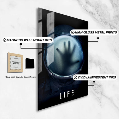 Flex Designs Metal Poster Life Theatrical 16 x 24" Home Goods - Movie 2017 Movie Metal Poster