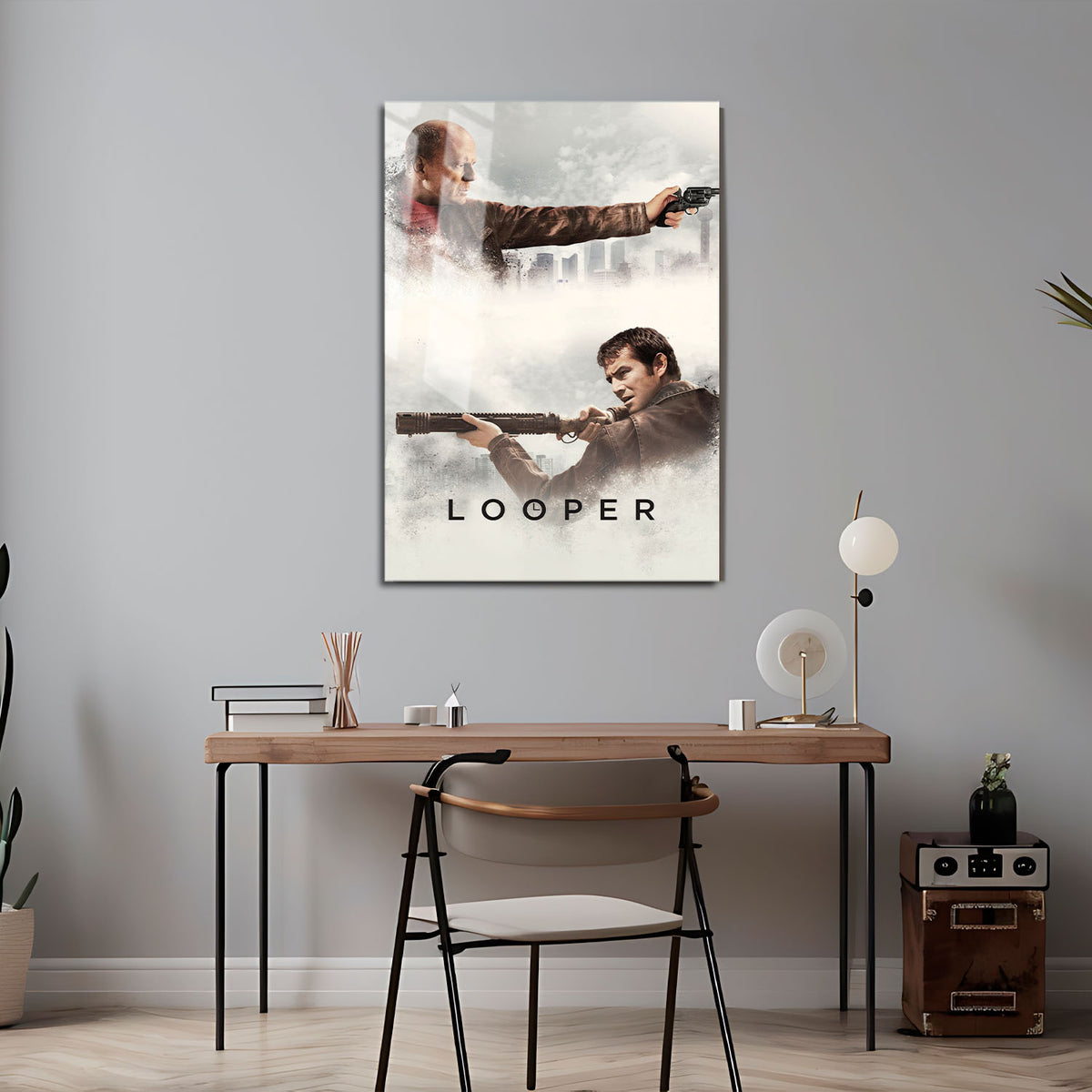 Flex Designs Metal Poster Looper Sketch 5 x 7" Home Goods - Movie 2012 Movie Metal Poster