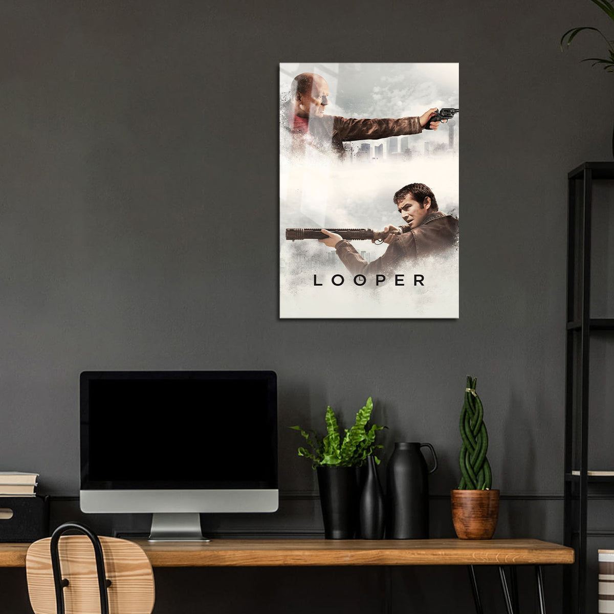 Flex Designs Metal Poster Looper Sketch 24 x 36" Home Goods - Movie 2012 Movie Metal Poster