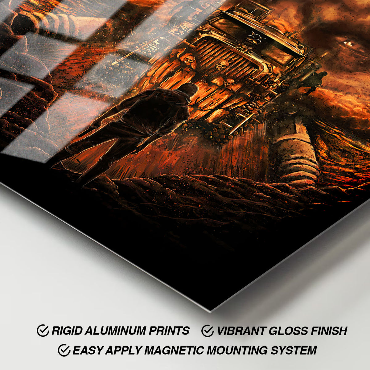 Flex Designs Metal Poster Mad Max Fury Road Sketch 11 x 17" Home Goods - Movie 2015 Movie Metal Poster