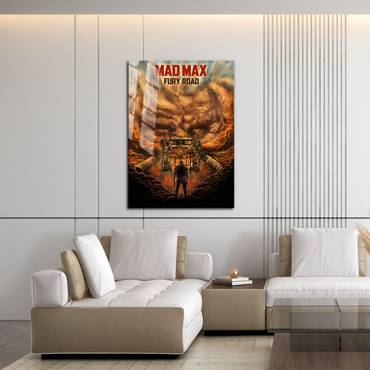Flex Designs Metal Poster Mad Max Fury Road Sketch 16 x 24" Home Goods - Movie 2015 Movie Metal Poster