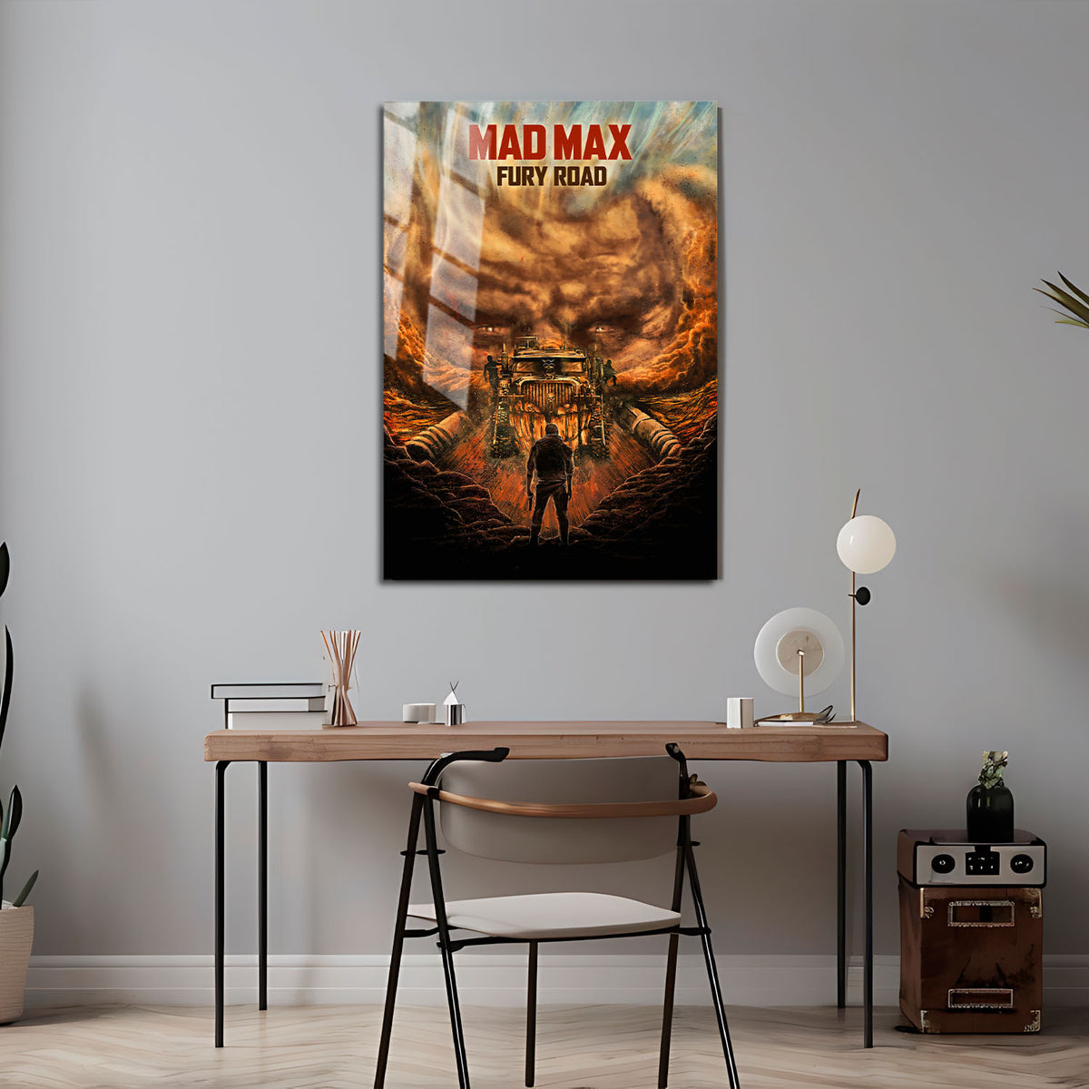 Flex Designs Metal Poster Mad Max Fury Road Sketch 5 x 7" Home Goods - Movie 2015 Movie Metal Poster