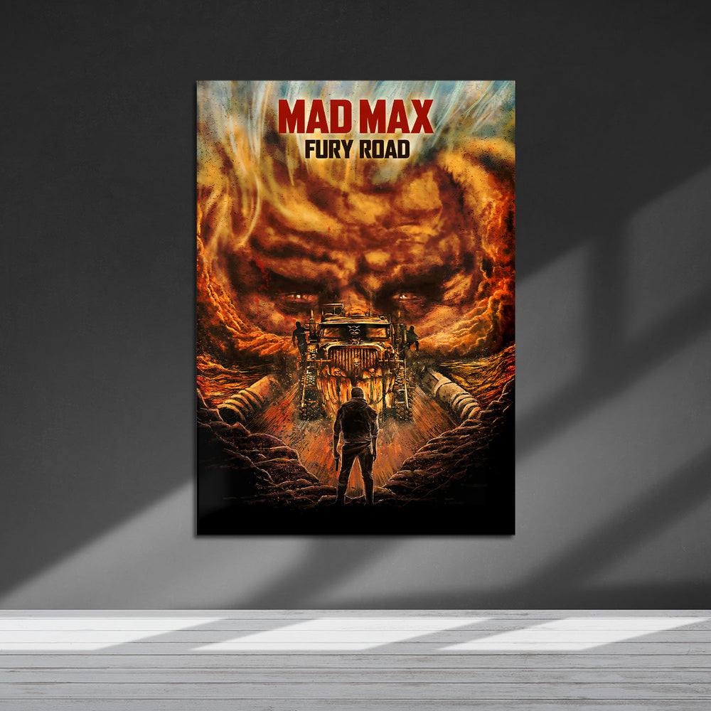 Flex Designs Metal Poster Mad Max Fury Road Sketch 5 x 7" Home Goods - Movie 2015 Movie Metal Poster