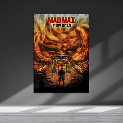 Flex Designs Metal Poster Mad Max Fury Road Sketch 5 x 7" Home Goods - Movie 2015 Movie Metal Poster