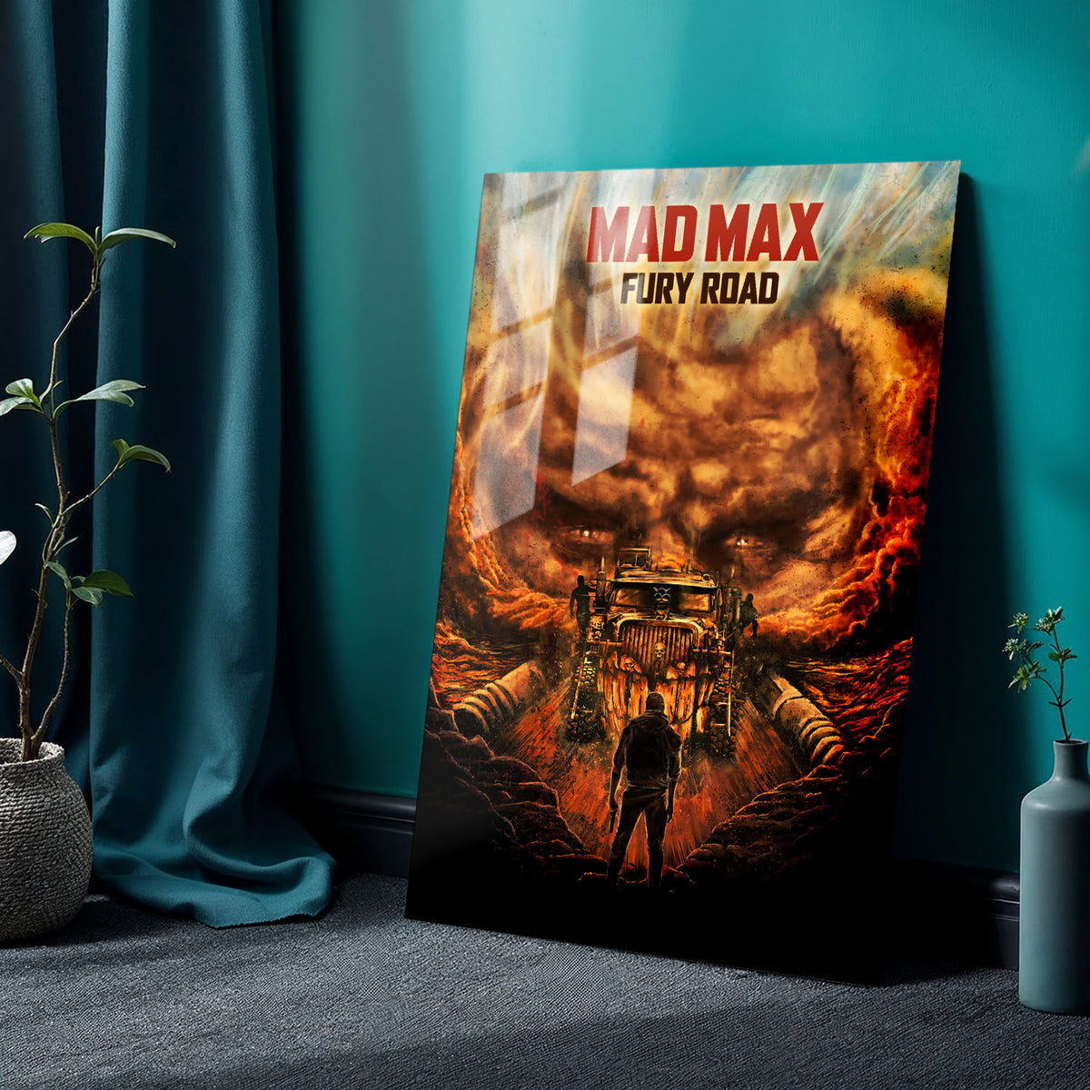 Flex Designs Metal Poster Mad Max Fury Road Sketch 24 x 36" Home Goods - Movie 2015 Movie Metal Poster