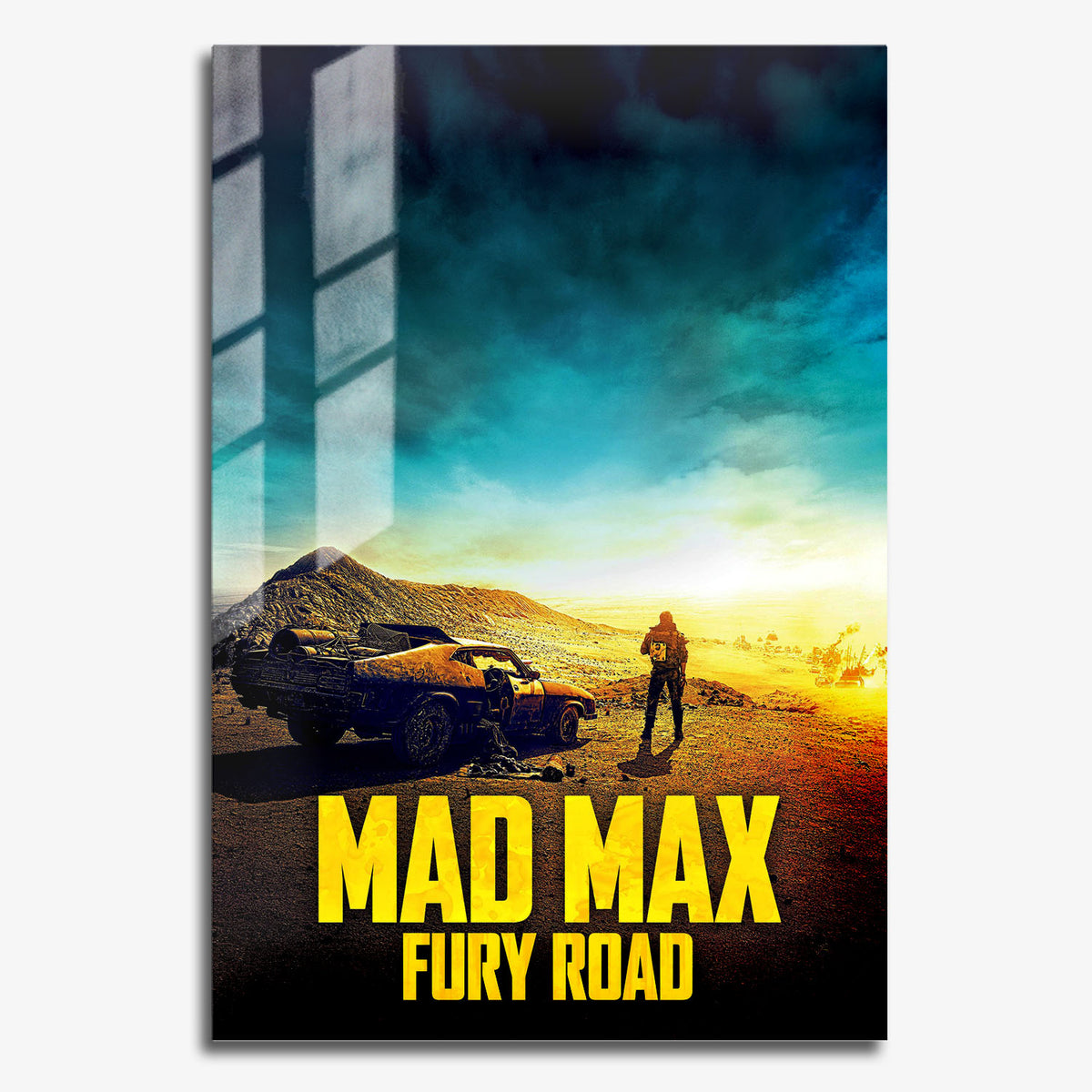 Flex Designs Metal Poster Mad Max Fury Road Theatrical 11 x 17" Home Goods - Movie 2015 Movie Metal Poster