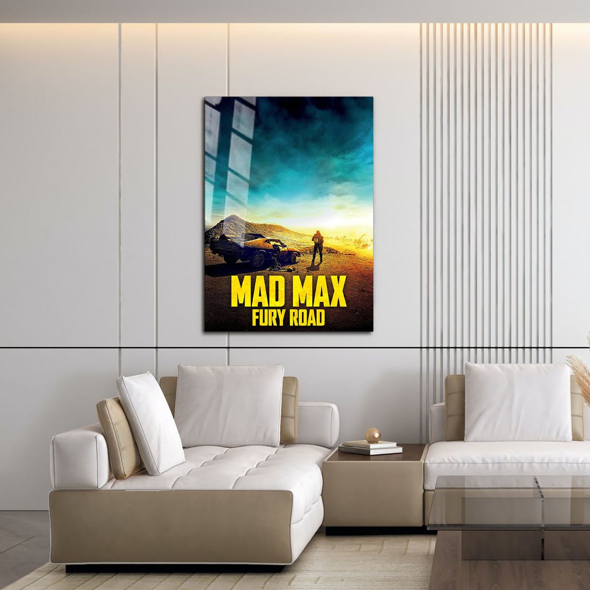 Flex Designs Metal Poster Mad Max Fury Road Theatrical 16 x 24" Home Goods - Movie 2015 Movie Metal Poster