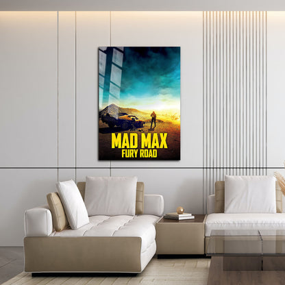 Flex Designs Metal Poster Mad Max Fury Road Theatrical 16 x 24" Home Goods - Movie 2015 Movie Metal Poster