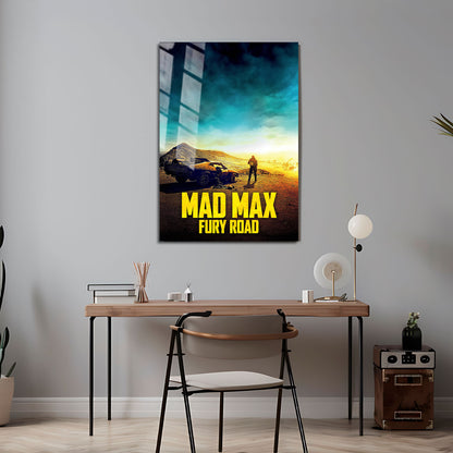 Flex Designs Metal Poster Mad Max Fury Road Theatrical 5 x 7" Home Goods - Movie 2015 Movie Metal Poster