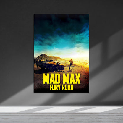 Flex Designs Metal Poster Mad Max Fury Road Theatrical 5 x 7" Home Goods - Movie 2015 Movie Metal Poster