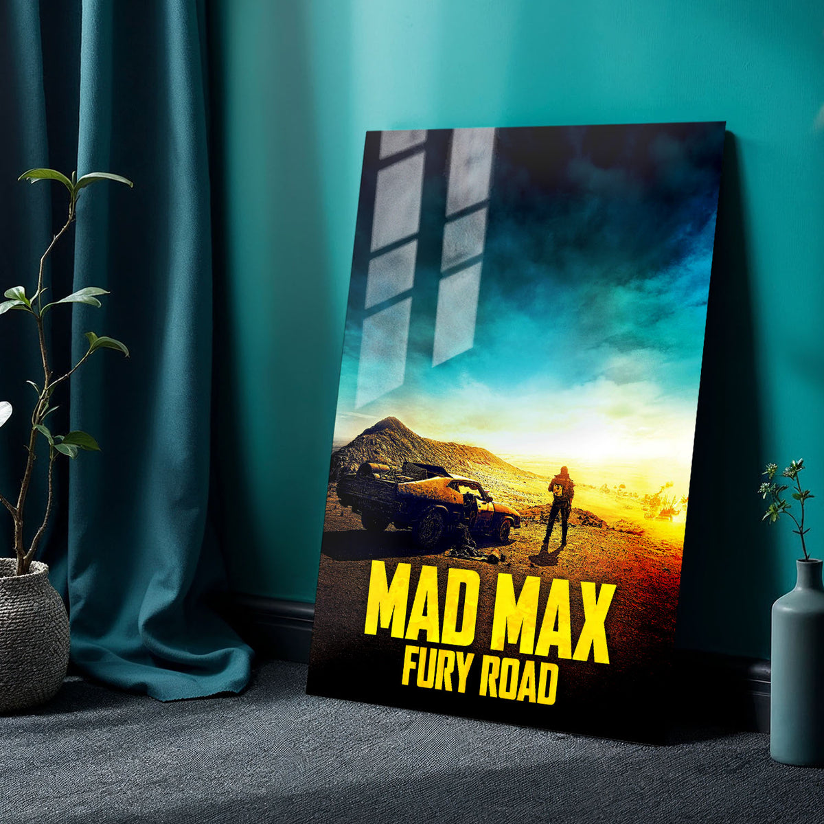 Flex Designs Metal Poster Mad Max Fury Road Theatrical 24 x 36" Home Goods - Movie 2015 Movie Metal Poster
