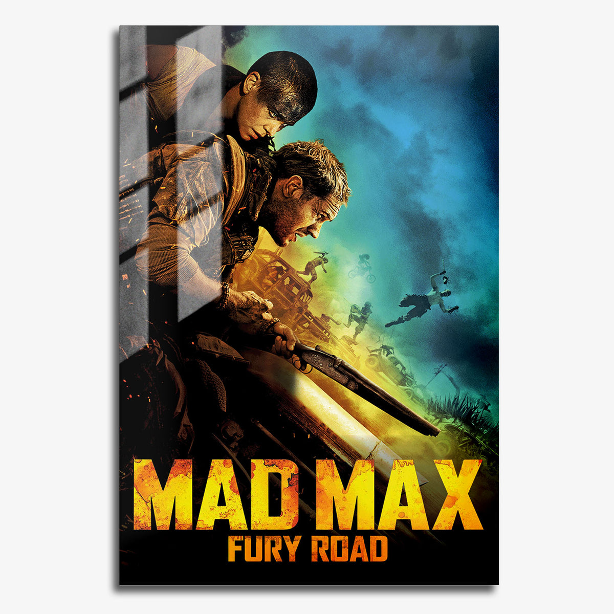 Flex Designs Metal Poster Mad Max- Fury Road 11 x 17" Home Goods - Movie 2015 Movie Metal Poster