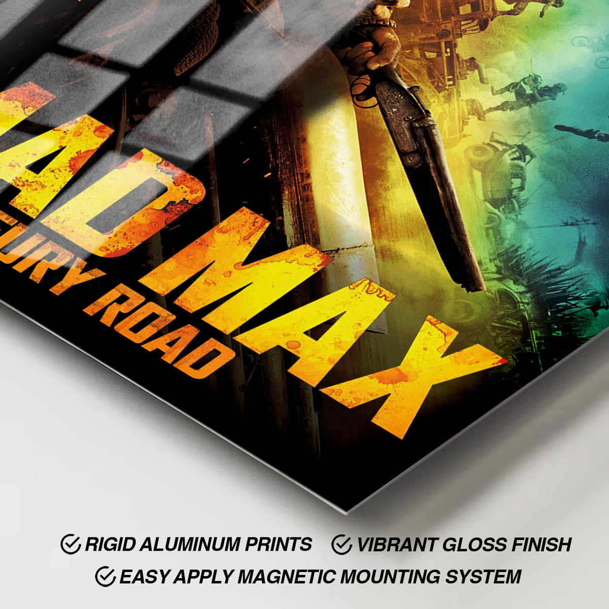 Flex Designs Metal Poster Mad Max- Fury Road 11 x 17" Home Goods - Movie 2015 Movie Metal Poster