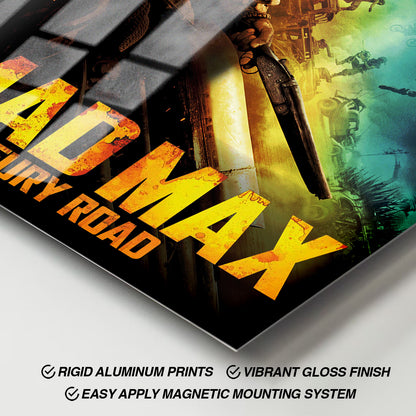 Flex Designs Metal Poster Mad Max- Fury Road 11 x 17" Home Goods - Movie 2015 Movie Metal Poster