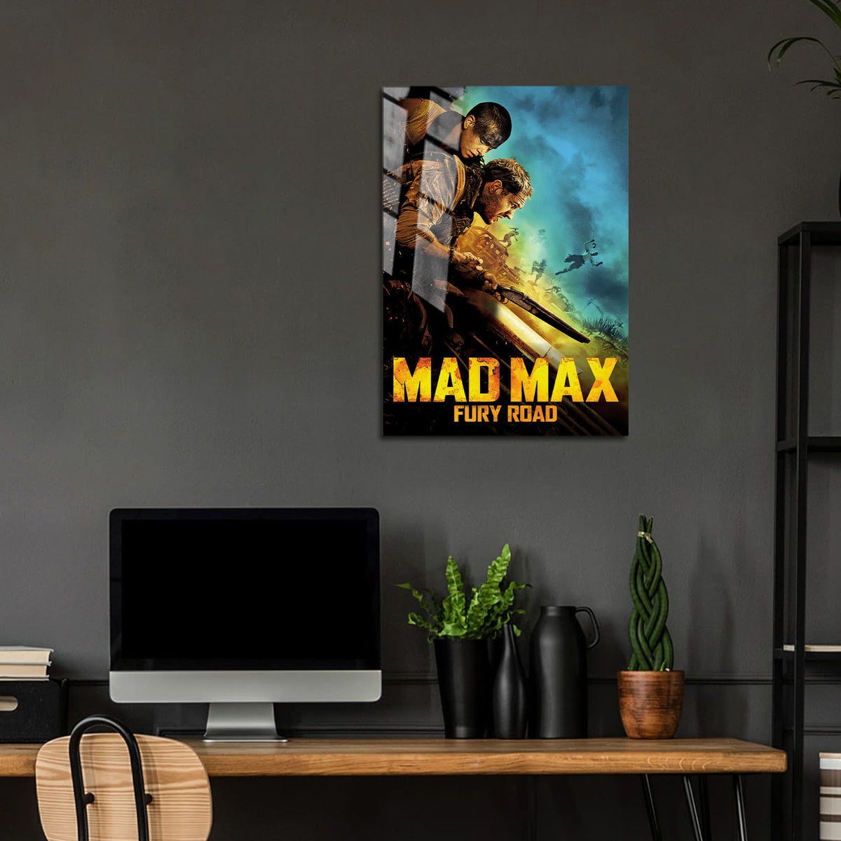 Flex Designs Metal Poster Mad Max- Fury Road 24 x 36" Home Goods - Movie 2015 Movie Metal Poster