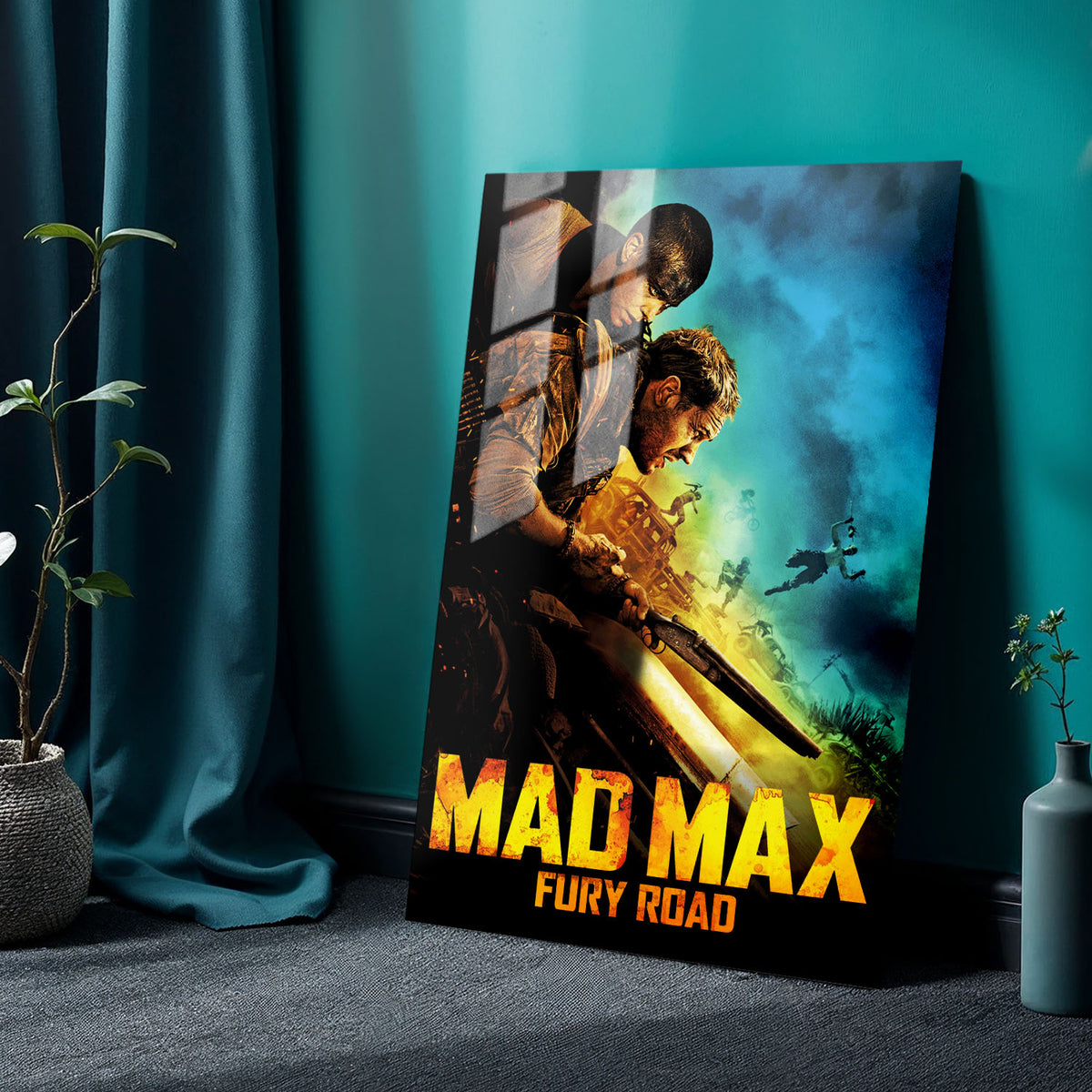 Flex Designs Metal Poster Mad Max- Fury Road 24 x 36" Home Goods - Movie 2015 Movie Metal Poster