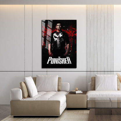 Flex Designs Metal Poster Marvels The Punisher Final 16 x 24" Home Goods - TV Show 2017 TV Show Metal Poster