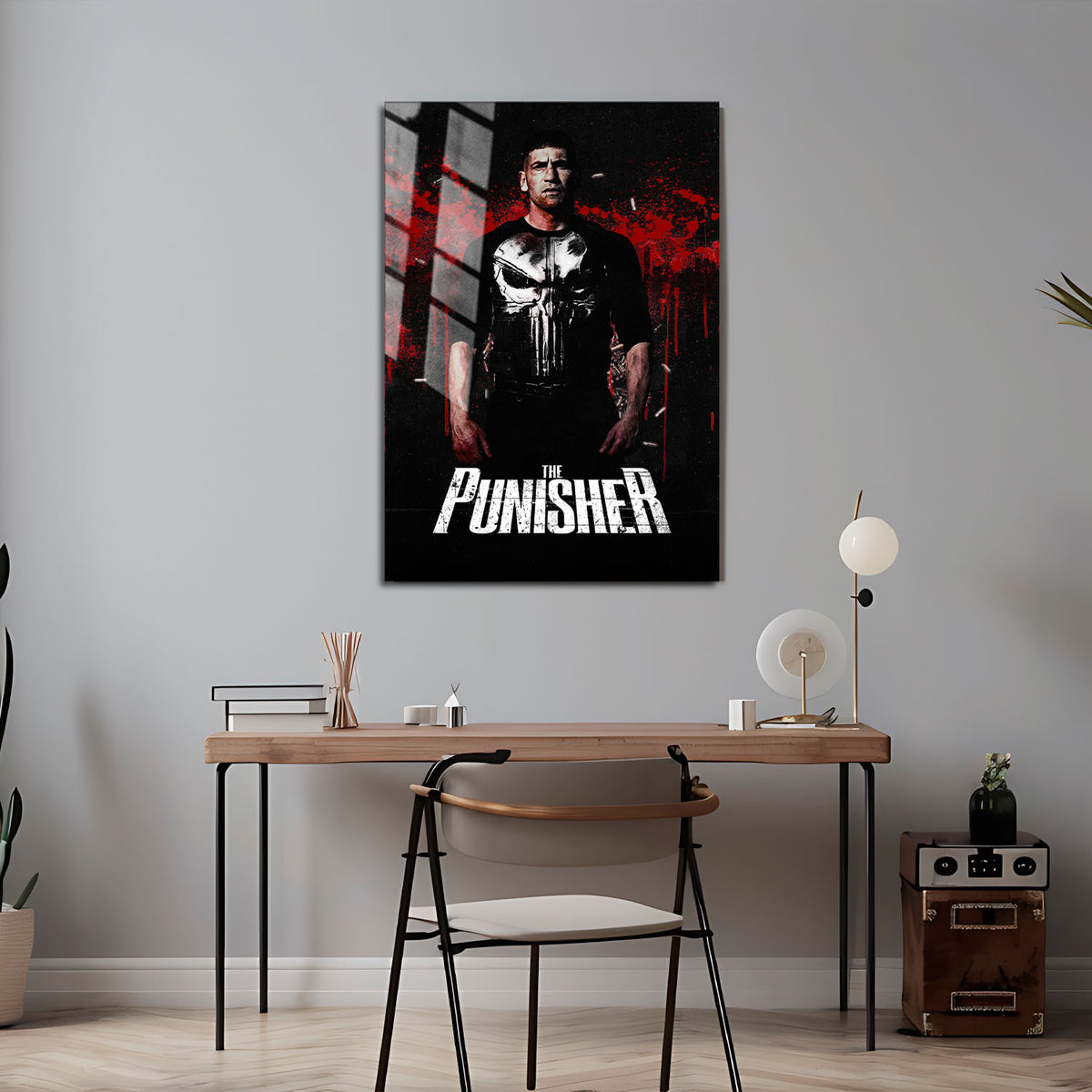 Flex Designs Metal Poster Marvels The Punisher Final 5 x 7" Home Goods - TV Show 2017 TV Show Metal Poster