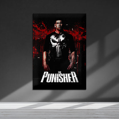 Flex Designs Metal Poster Marvels The Punisher Final 5 x 7" Home Goods - TV Show 2017 TV Show Metal Poster