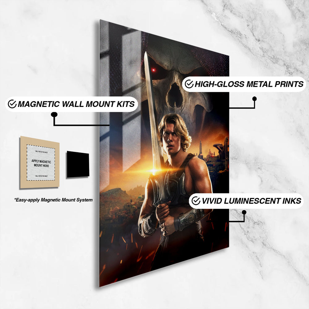 Flex Designs Metal Poster Masters of the Universe 16 x 24" Home Goods - Movie 2026 Movie Metal Poster