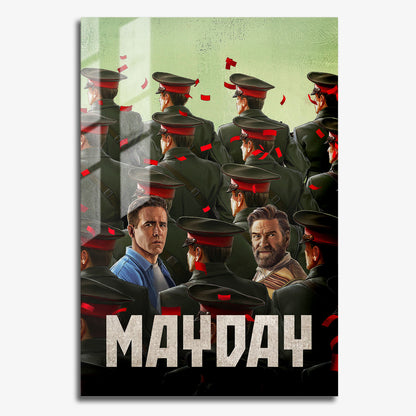 Flex Designs Metal Poster Mayday 11 x 17" Home Goods - Movie 2026 Movie Metal Poster