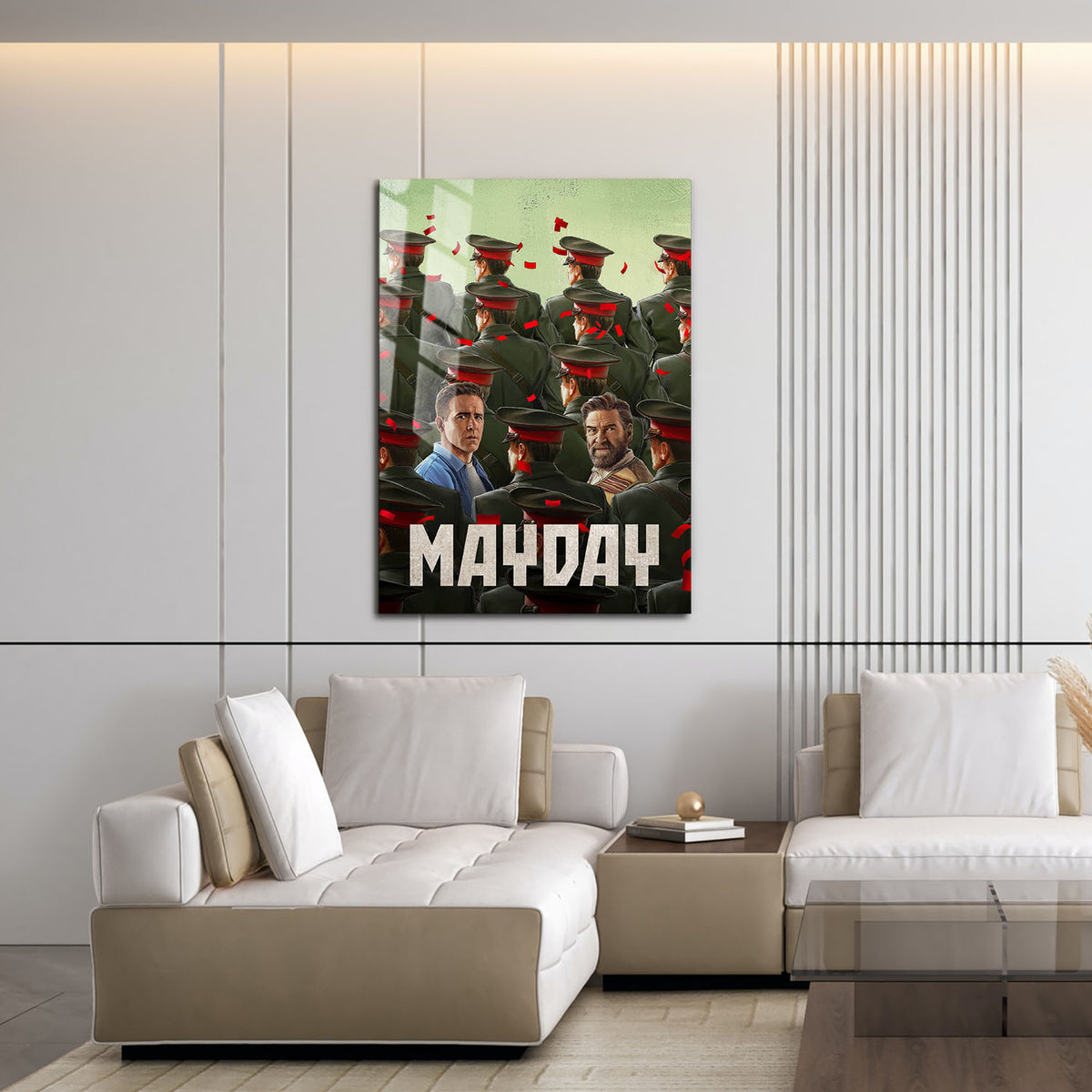 Flex Designs Metal Poster Mayday 16 x 24" Home Goods - Movie 2026 Movie Metal Poster