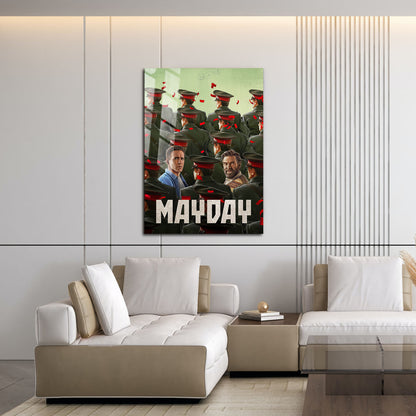 Flex Designs Metal Poster Mayday 16 x 24" Home Goods - Movie 2026 Movie Metal Poster