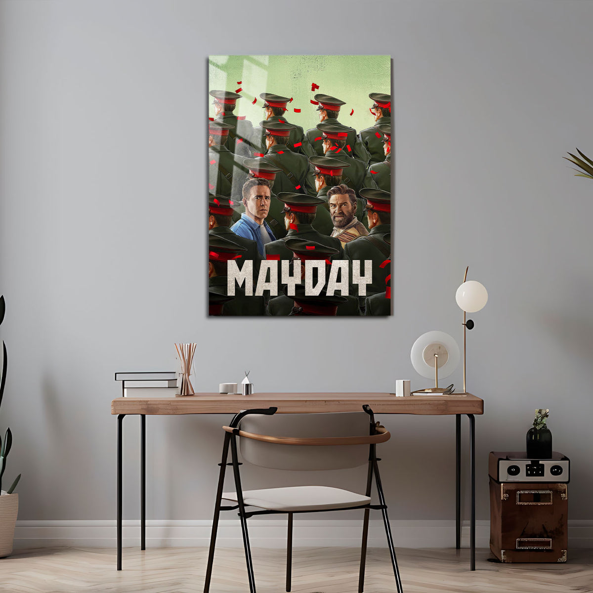 Flex Designs Metal Poster Mayday 5 x 7" Home Goods - Movie 2026 Movie Metal Poster