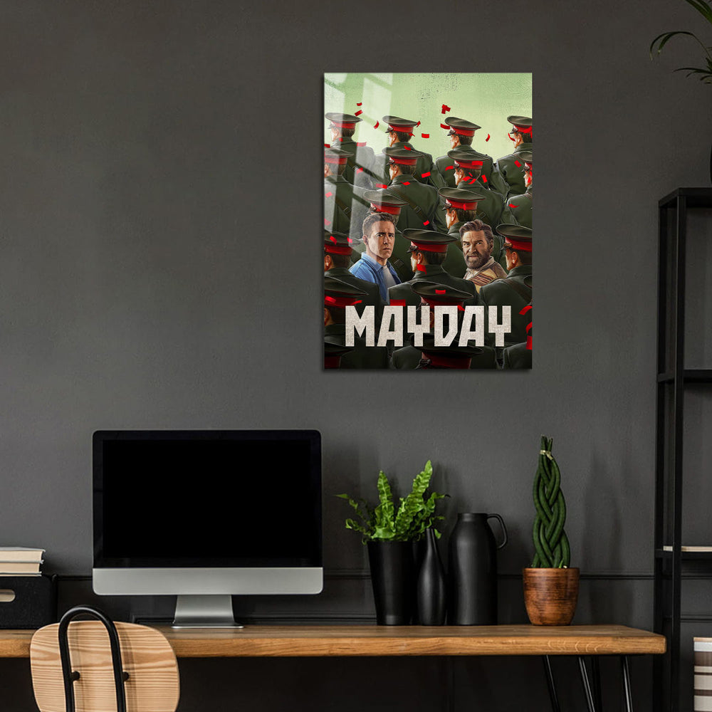Flex Designs Metal Poster Mayday 24 x 36" Home Goods - Movie 2026 Movie Metal Poster
