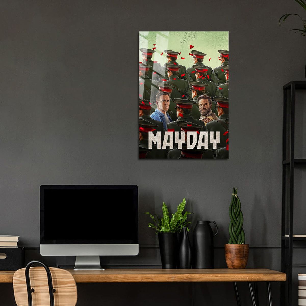 Flex Designs Metal Poster Mayday 24 x 36" Home Goods - Movie 2026 Movie Metal Poster