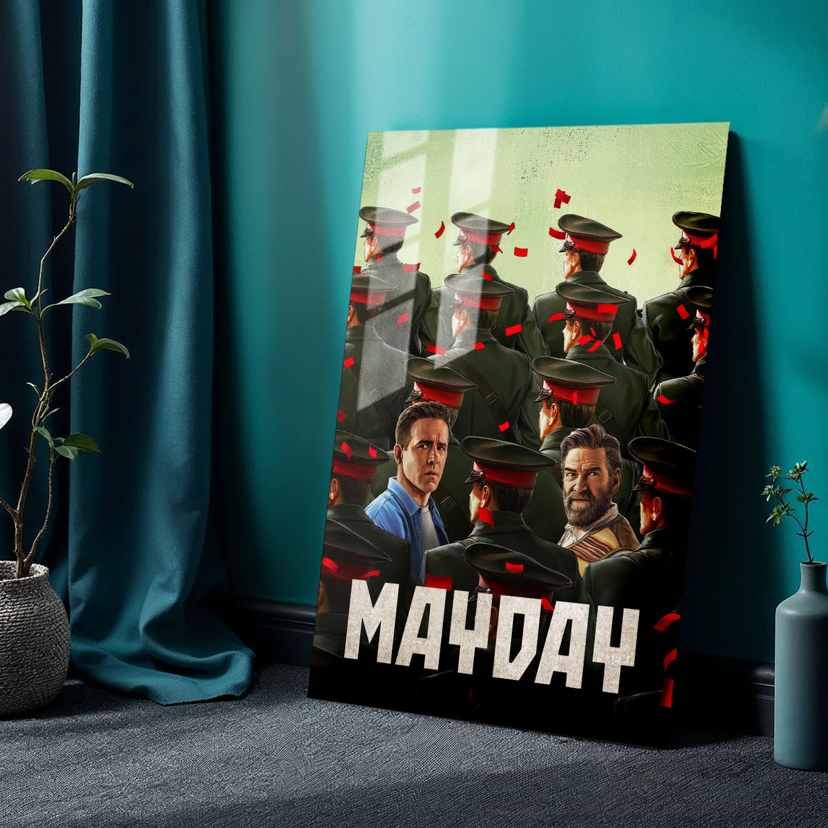 Flex Designs Metal Poster Mayday 24 x 36" Home Goods - Movie 2026 Movie Metal Poster