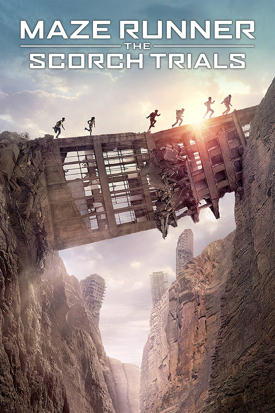Flex Designs Metal Poster Maze Runner The Scorch Trials 11 x 17" Home Goods - Movie 2015 Movie Metal Poster