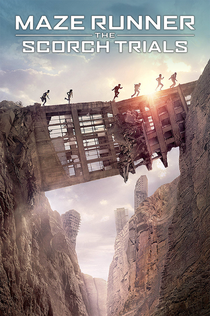 Flex Designs Metal Poster Maze Runner The Scorch Trials 11 x 17" Home Goods - Movie 2015 Movie Metal Poster