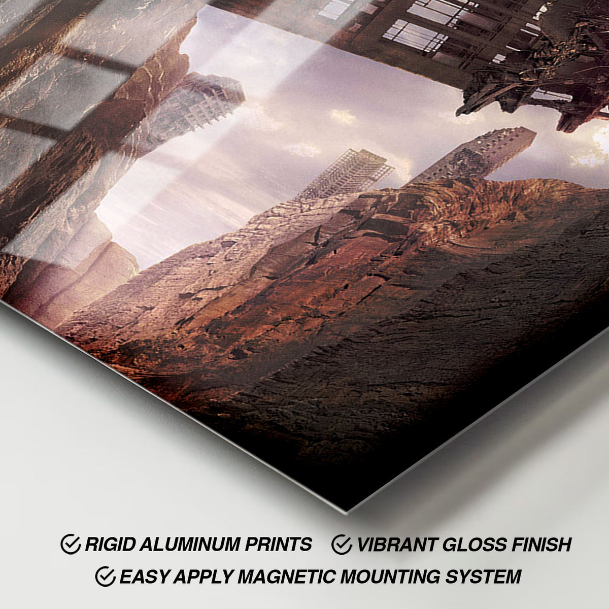 Flex Designs Metal Poster Maze Runner The Scorch Trials 11 x 17" Home Goods - Movie 2015 Movie Metal Poster
