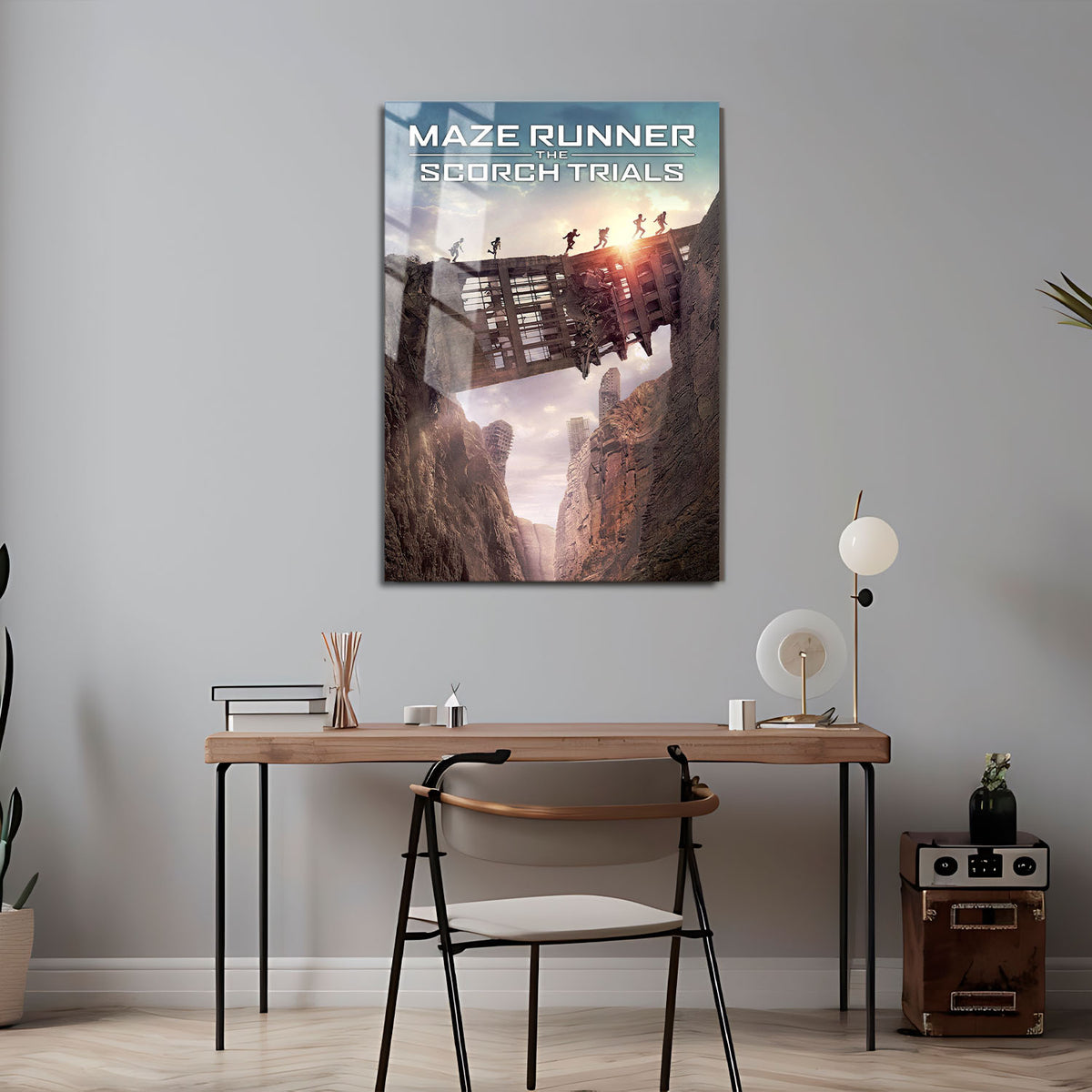 Flex Designs Metal Poster Maze Runner The Scorch Trials 5 x 7" Home Goods - Movie 2015 Movie Metal Poster