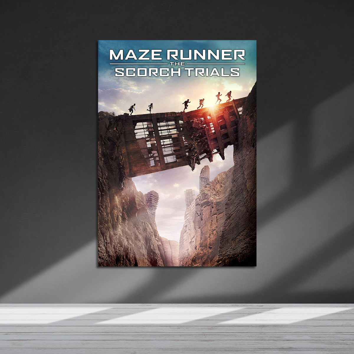 Flex Designs Metal Poster Maze Runner The Scorch Trials 5 x 7" Home Goods - Movie 2015 Movie Metal Poster