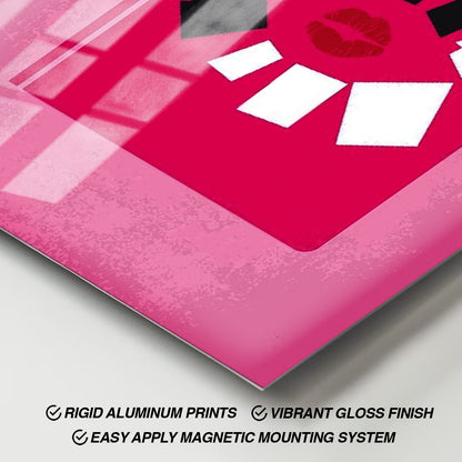 Flex Designs Metal Poster Mean Girls Minimalist 11 x 17" Home Goods - Movie 2004 Movie Metal Poster
