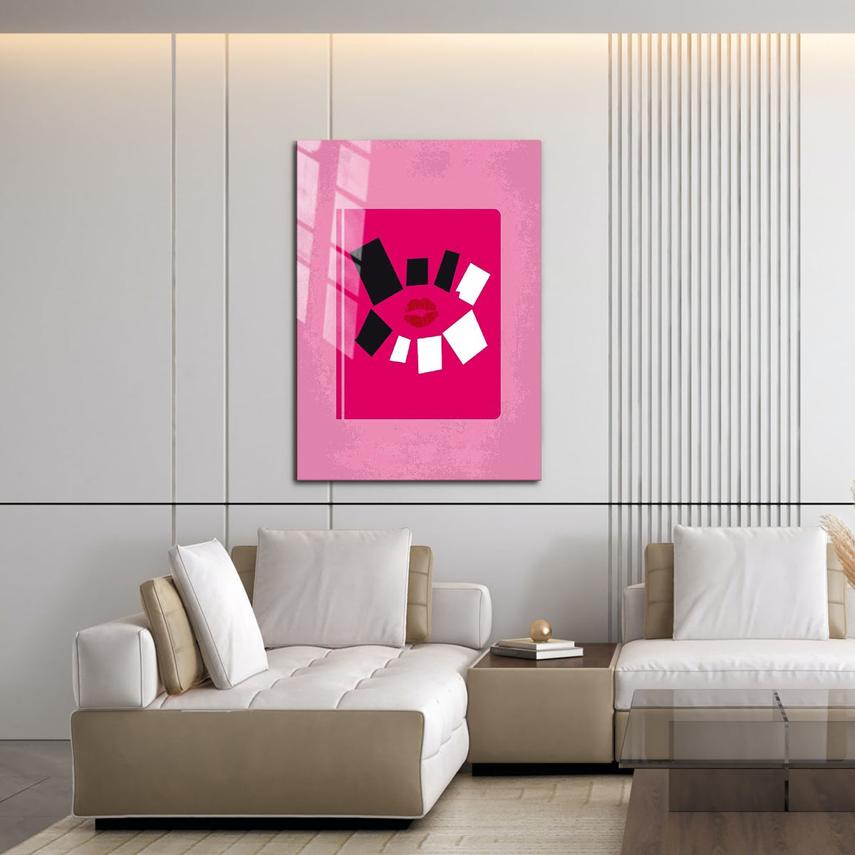 Flex Designs Metal Poster Mean Girls Minimalist 16 x 24" Home Goods - Movie 2004 Movie Metal Poster